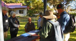mike talking to the group 2